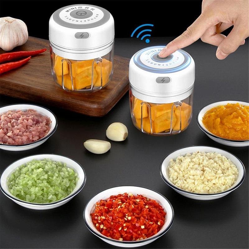 Automatic Electric Garlic Chopper